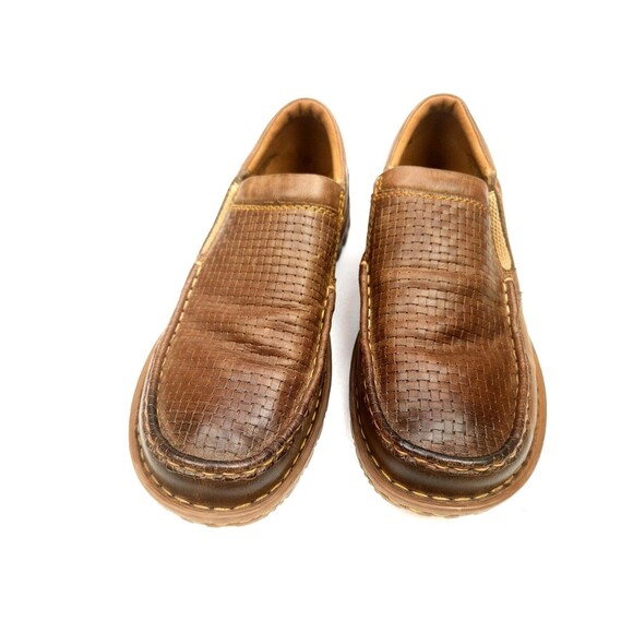 Born Gudmund Men\'s Sz 10 M Shoes Brown Leather Slip On Comfort Casual Loafers main image 7